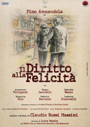 Al teatro garbatella lo spettacolo “il diritto alla felicità dedicato al valore dei libri e dei sentimenti.